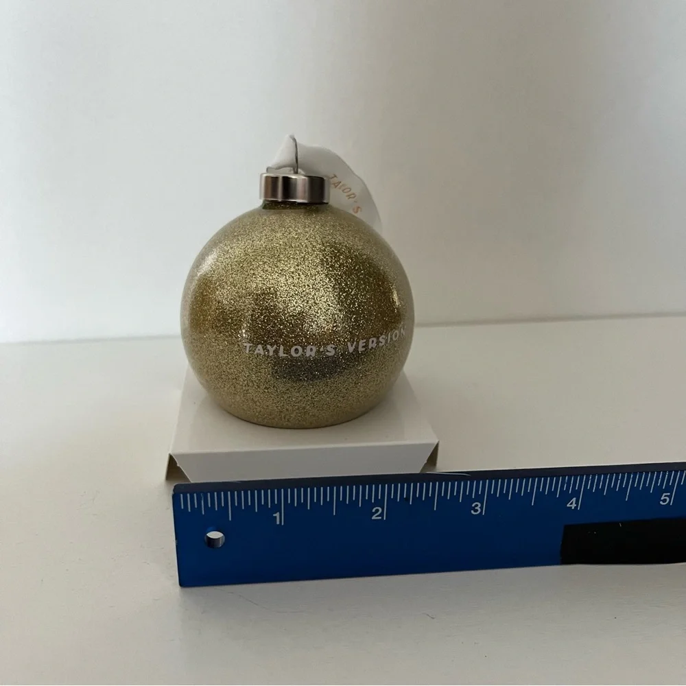NWT Taylor Swift Taylor’s Version Gold Ornament - Picture 9 of 9